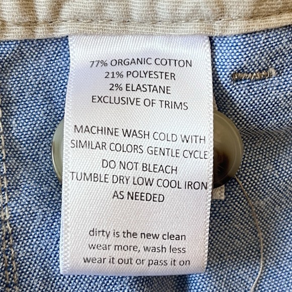 Toad & Co Mission Ridge Pant Mens 36x32 Lean Fit Khakis Organic Cotton Stretch - Picture 8 of 9